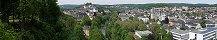 La ville d'Arensberg dans le Sauerland (Rhnanie-du-Nord-Westphalie, Allemagne)
