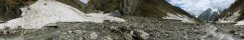 Avalanches dans la gorge de Kluppe (prs de Kasern, Tyrol, Autriche)