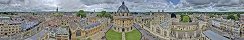 Oxford depuis l'glise universitaire Sainte-Marie-la-Vierge (Angleterre)