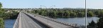 Le pont Pie-IX entre Montral et Laval (Qubec, Canada)