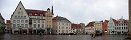 Le centre de la vieille ville de Tallinn (Estonie)