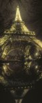 La tour Eiffel et son reflet (Paris, France)