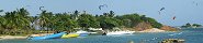 Kitesurf sur l'le de l'Union (Saint-Vincent-et-les-Grenadines)