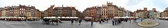 Place de la vieille ville de Varsovie (Pologne)