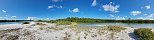 Le col Wiggins et la rivire Cocohatchee (Bonita Springs, Floride, Etats-Unis)