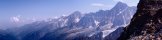 Les Aiguilles de Chamonix depuis le Nid d'Aigle (Haute-Savoie, France)