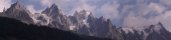 Aiguilles de Chamonix from Chamonix (Haute-Savoie, France)