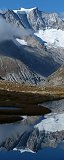 L'Aletschhorn depuis la Gletscherstube (Canton du Valais, Suisse)