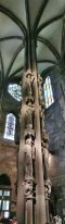 Le pilier des Anges, cathdrale de Strasbourg (Alsace, France)