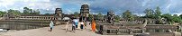 La muraille extrieure Ouest d'Angkor Wat (Prs de Siem Reap, Cambodge)