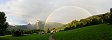 Arc-en-ciel  Vercland prs de Samons (Haute-Savoie, France)