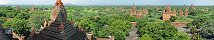 Bagan dans la rgion de Mandalay (Birmanie)