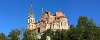 La basilique Santa Maria La Real  Covadonga (Asturies, Espagne)