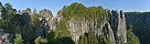 Bastei in Elbe Sandstone Mountains (Germany)