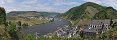 Beilstein and Moselle River from Metternich Castle (Germany)