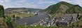 Beilstein et la Moselle depuis le chteau de Metternich (Allemagne)