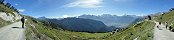 Entre Belalp et le point de vue sur le glacier d'Aletsch (Canton du Valais, Suisse)
