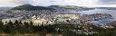 Vue sur Bergen depuis le Floyfjellet (Norvge)