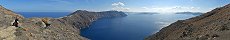 Entre Thira et Oia (Ile de Santorin, Grce)