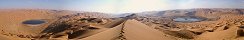 View from Top of Bilutu Peak in Badain Jaran Desert (Inner Mongolia, China)