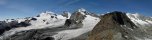 L'Allalinhorn et la cabane Britannia (Haut Valais, Suisse)