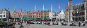 Market Square in Bruges (Belgium)