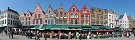 Market Square in Bruges (Belgium)