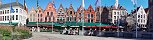 Market Square in Bruges (Belgium)