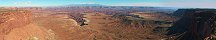 Buck Canyon dans le parc de Canyonlands (Utah, Etats-Unis)