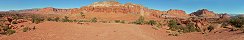 Panorama point dans le parc de Capitol Reef (Utah, Etats-Unis)