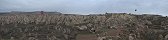 Cappadocia vue depuis une montgolfire (Rgion de Nevshehir, Turquie)