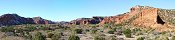 La parc d'tat de Caprock Canyons (Quitaque, Texas, Etats-Unis)