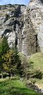 La cascade du Mürrenbach près de Stechelberg (Oberland bernois, Suisse)