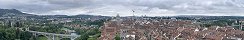 Bern Old City from the Cathedral (Canton of Bern, Switzerland)