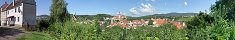 La petite ville médiévale de Cesky Krumlov (République tchèque)