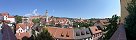 La petite ville médiévale de Cesky Krumlov (République tchèque)