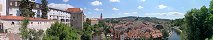 The Small Medieval City of Cesky Krumlov (Czech Republic)