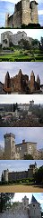 Various Castles (Gers, France)