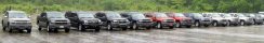 42 Chevrolet Avalanche lors d'un voyage du fan club