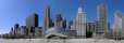 La sculpture Cloud Gate au parc Millenium (Chicago, Illinois, Etats-Unis)