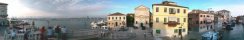 Overlooking the lagoon from Chioggia (Venice, Italy)