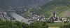 Cochem, Reichsburg Castle and Moselle River (Germany)