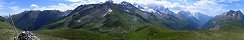 Tête de Balme au-dessus de la vallée de Chamonix (Haute-Savoie, France)
