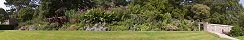 Un jardin de la maison Cotehele (Cornouailles, Angleterre)