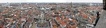Delft from Royal Monument Tower (Netherlands)