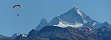 La dent Blanche et le Cervin depuis Chetzeron (Au-dessus de Montana, Canton du Valais, Suisse)