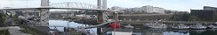 View from the Bottom of Tanguy Tower in Brest (Finistre, France)