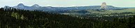 Vue sur Devil's Tower (Wyoming, Etats-Unis)