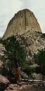 Promenade autour de Devil's Tower (Wyoming, Etats-Unis)