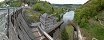 Vue depuis le barrage du Diemelsee (Allemagne)